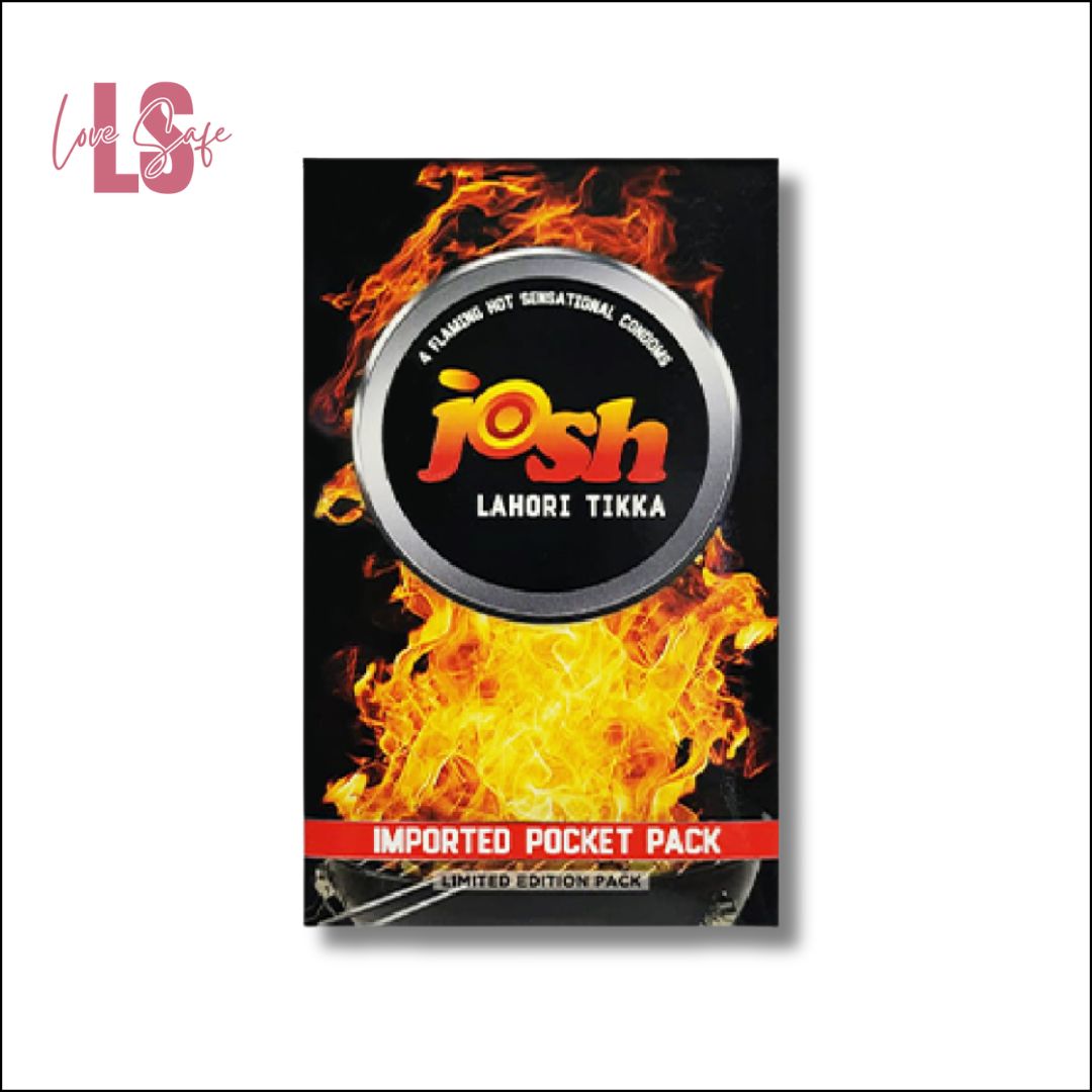 JOSH Lahori Tikka Pack of 4 Condoms