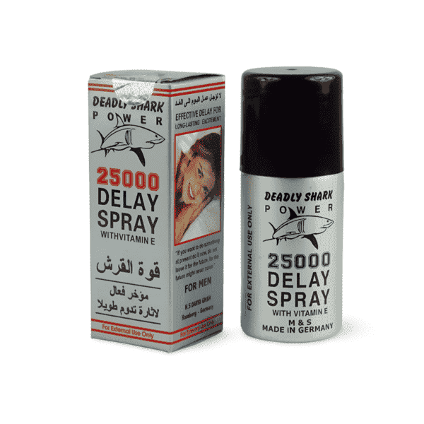 Deadly Shark Power 25000 Delay Timing Spray
