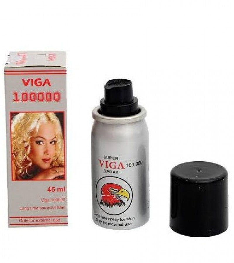 Super Viga 100000 Delay Spray For Men With Vitamin E 45 ML