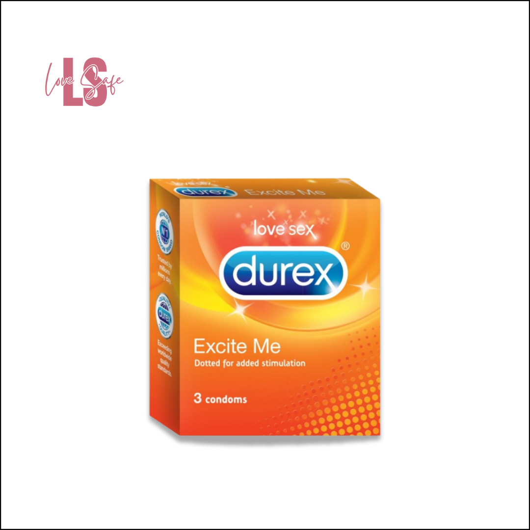 Durex Excite Me Condom Pack of 3