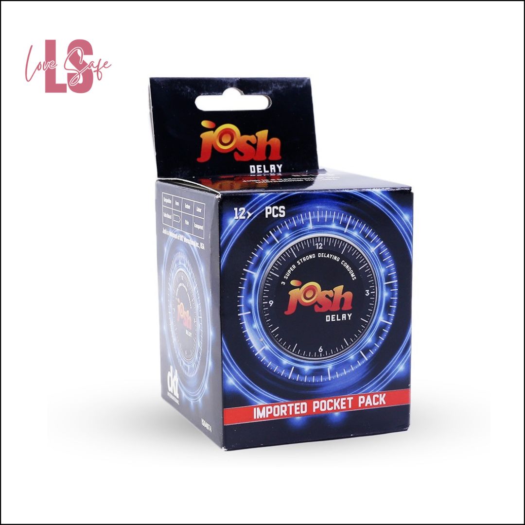 JOSH Delay Condoms Complete Box Pack of 36 Condoms