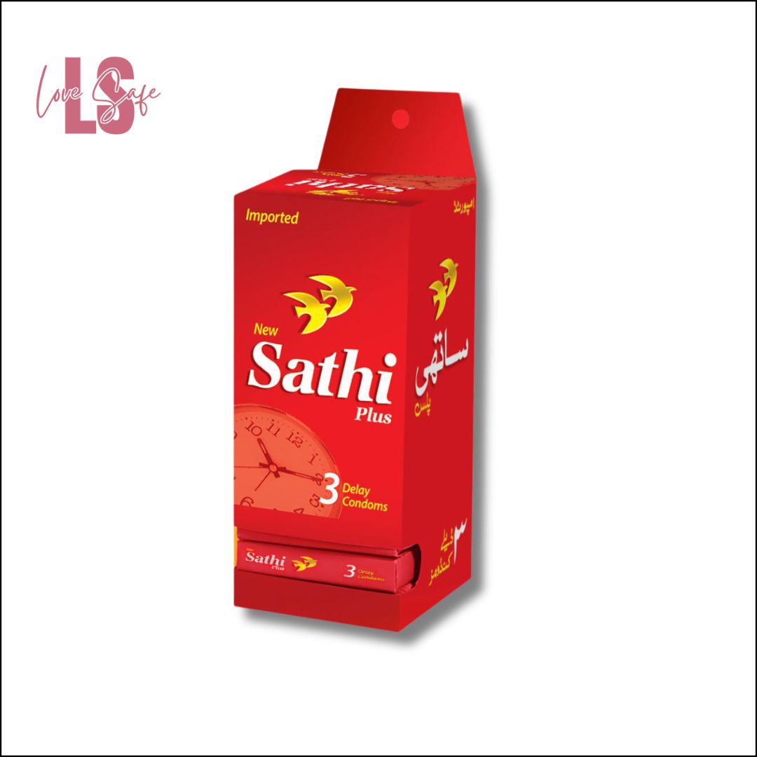 SATHI Plus Imported Condoms Complete Pack of 18 Condoms