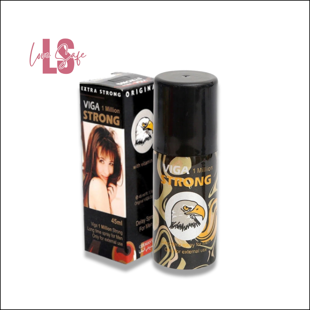 VIGA 1 Million Strong Delay Spray 45ml | Last Longer in Bed With Vitamin E