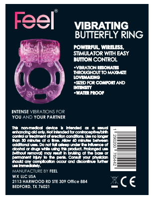 Silicone Vibrational Ring