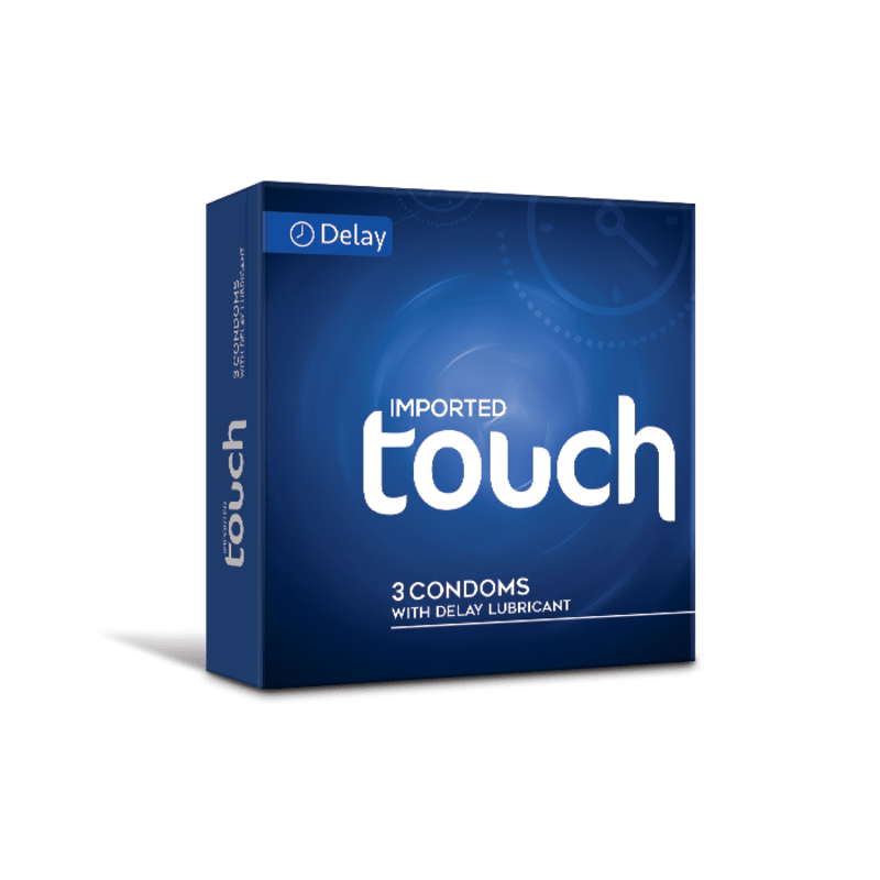 Touch Delay Imported Condoms Complete Box
